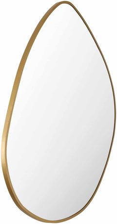Lochovice Gold Distressed Wood Mirror - Ornate Home