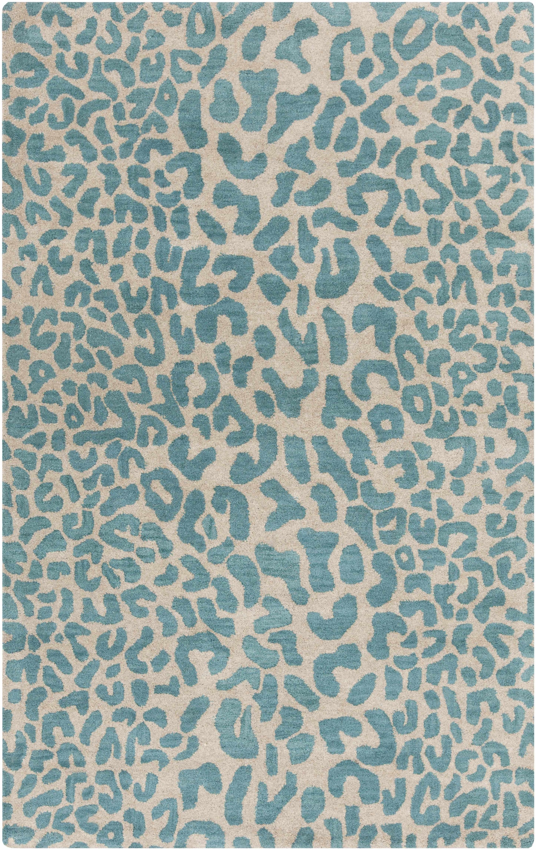 Lockbourne Leopard Print Area Rug - Ornate Home