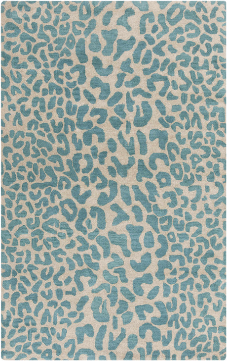 Lockbourne Leopard Print Area Rug - Ornate Home