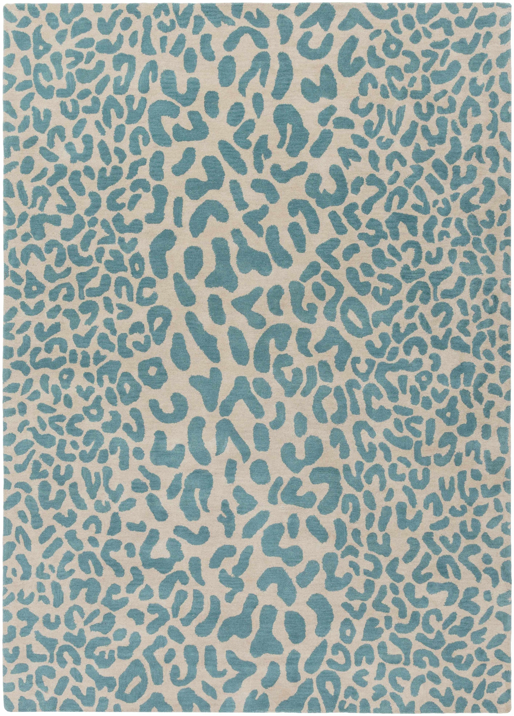 Lockbourne Leopard Print Area Rug - Ornate Home