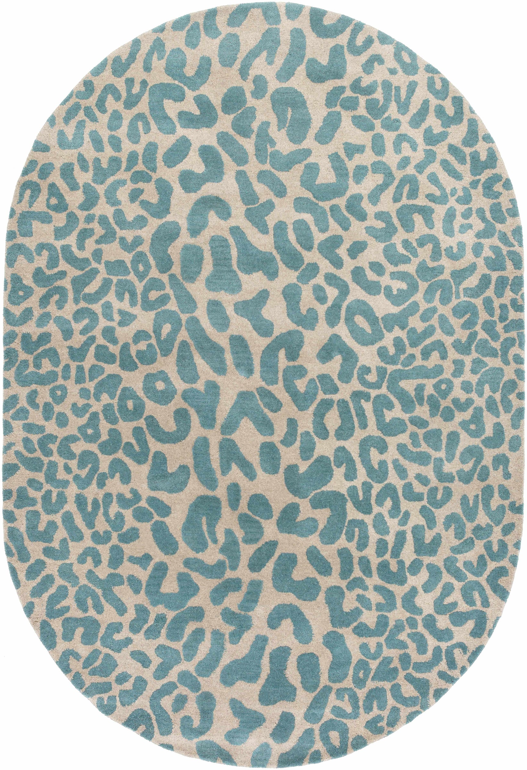 Lockbourne Leopard Print Area Rug - Ornate Home