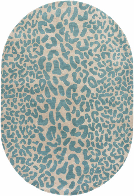 Lockbourne Leopard Print Area Rug - Ornate Home