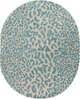 Lockbourne Leopard Print Area Rug - Ornate Home