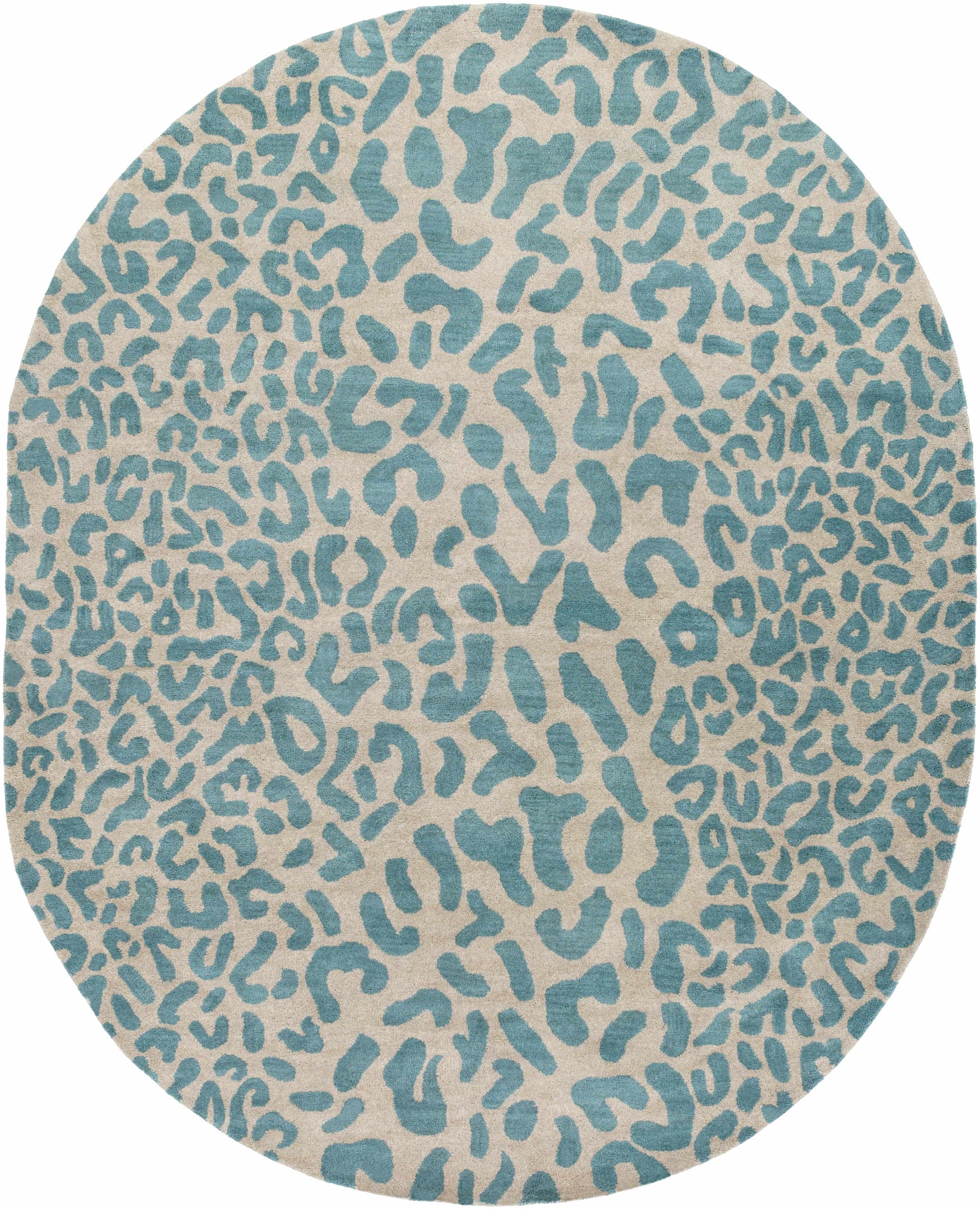 Lockbourne Leopard Print Area Rug - Ornate Home