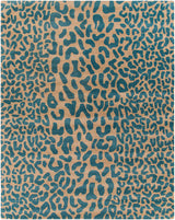 Lockbourne Leopard Print Area Rug - Ornate Home