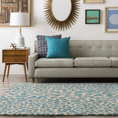 Lockbourne Leopard Print Area Rug - Ornate Home