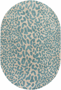 Lockbourne Leopard Print Area Rug - Ornate Home