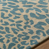 Lockbourne Leopard Print Area Rug - Ornate Home