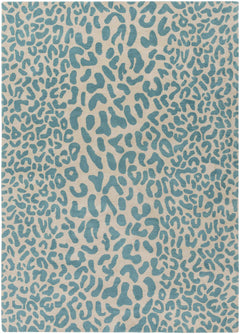 Lockbourne Leopard Print Area Rug - Ornate Home