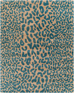 Lockbourne Leopard Print Area Rug - Ornate Home