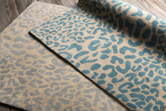 Lockbourne Leopard Print Area Rug - Ornate Home