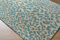 Lockbourne Leopard Print Area Rug - Ornate Home