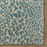 Lockbourne Leopard Print Area Rug - Ornate Home