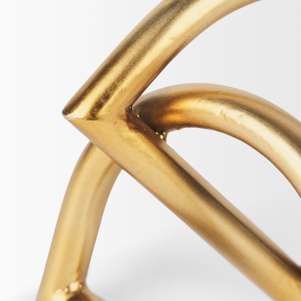 Locke Matte Gold Small Metal Decorative Object - Ornate Home