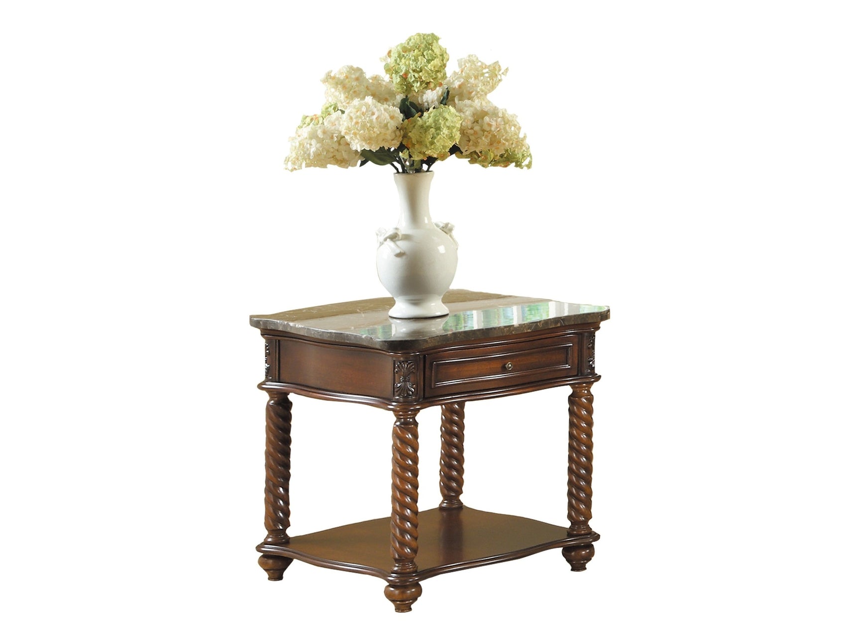 Lockwood Brown End Table - Ornate Home