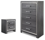 Lodanna Gray Chest and Nightstand - Ornate Home