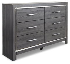 Lodanna Gray Dresser, Chest and Nightstand - Ornate Home