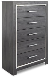 Lodanna Gray Dresser, Chest and Nightstand - Ornate Home
