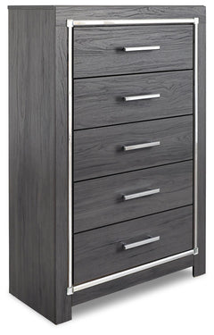 Lodanna Gray Dresser, Chest and Nightstand - Ornate Home