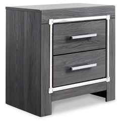 Lodanna Gray Dresser, Chest and Nightstand - Ornate Home