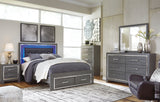 Lodanna Gray Dresser (Online Special Price) - Ornate Home