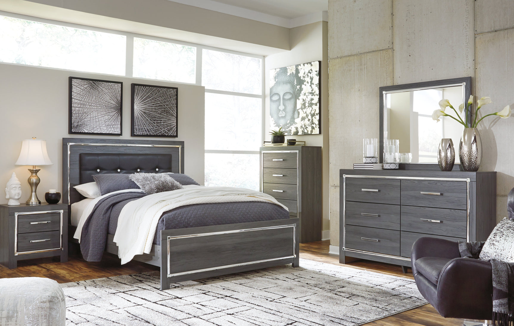 Lodanna Gray Dresser (Online Special Price) - Ornate Home