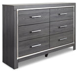 Lodanna Gray Dresser and Mirror (Online Special Price) - Ornate Home