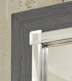 Lodanna Gray Dresser and Mirror - Ornate Home