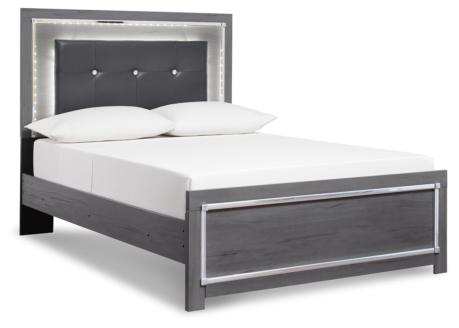 Lodanna Gray Full Panel Bedroom Set with Dresser and Chest (Online Special Price) - Ornate Home