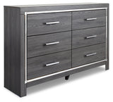 Lodanna Gray Full Panel Storage Bedroom Set with Dresser - Ornate Home
