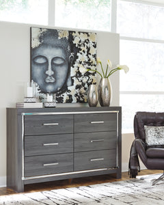 Lodanna Gray Full Panel Storage Bedroom Set with Dresser - Ornate Home