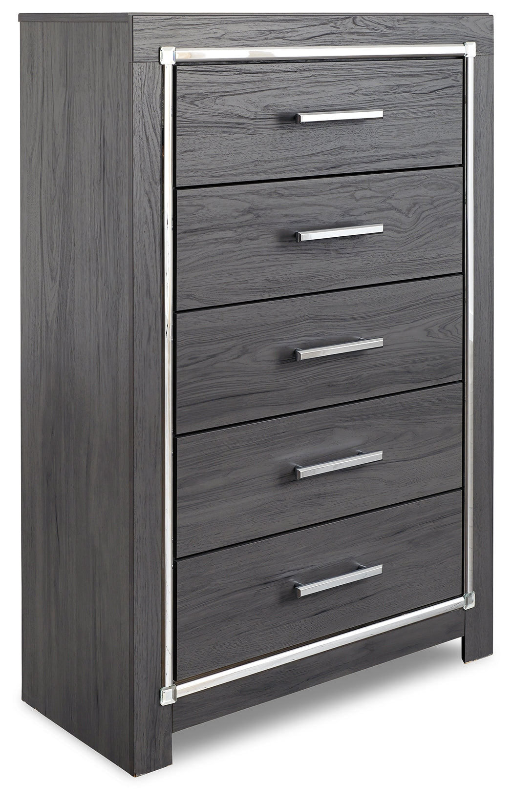 Lodanna Gray Full Upholstered Panel Storage Bed and Chest (Online Special Price) - Ornate Home