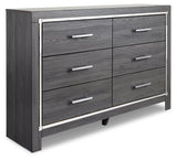 Lodanna Gray King Storage Bedroom Set with Dresser and Chest (Online Special Price) - Ornate Home