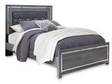 Lodanna Gray Queen Panel Bed & Dresser & Mirror & Chest & 2 Nightstands (Online Special Price) - Ornate Home