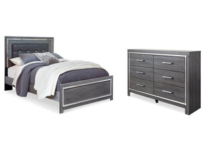 Lodanna Gray Queen Panel Bedroom Set with Dresser (Online Special Price) - Ornate Home