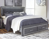 Lodanna King Storage Bedroom Set with Chest (Online Special Price) - Ornate Home