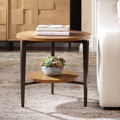 Loddon Oak Side Table - Ornate Home