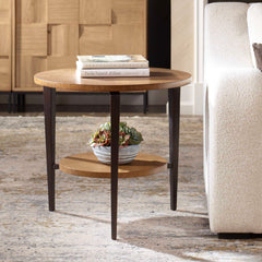 Loddon Oak Side Table - Ornate Home