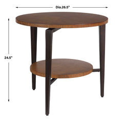Loddon Oak Side Table - Ornate Home