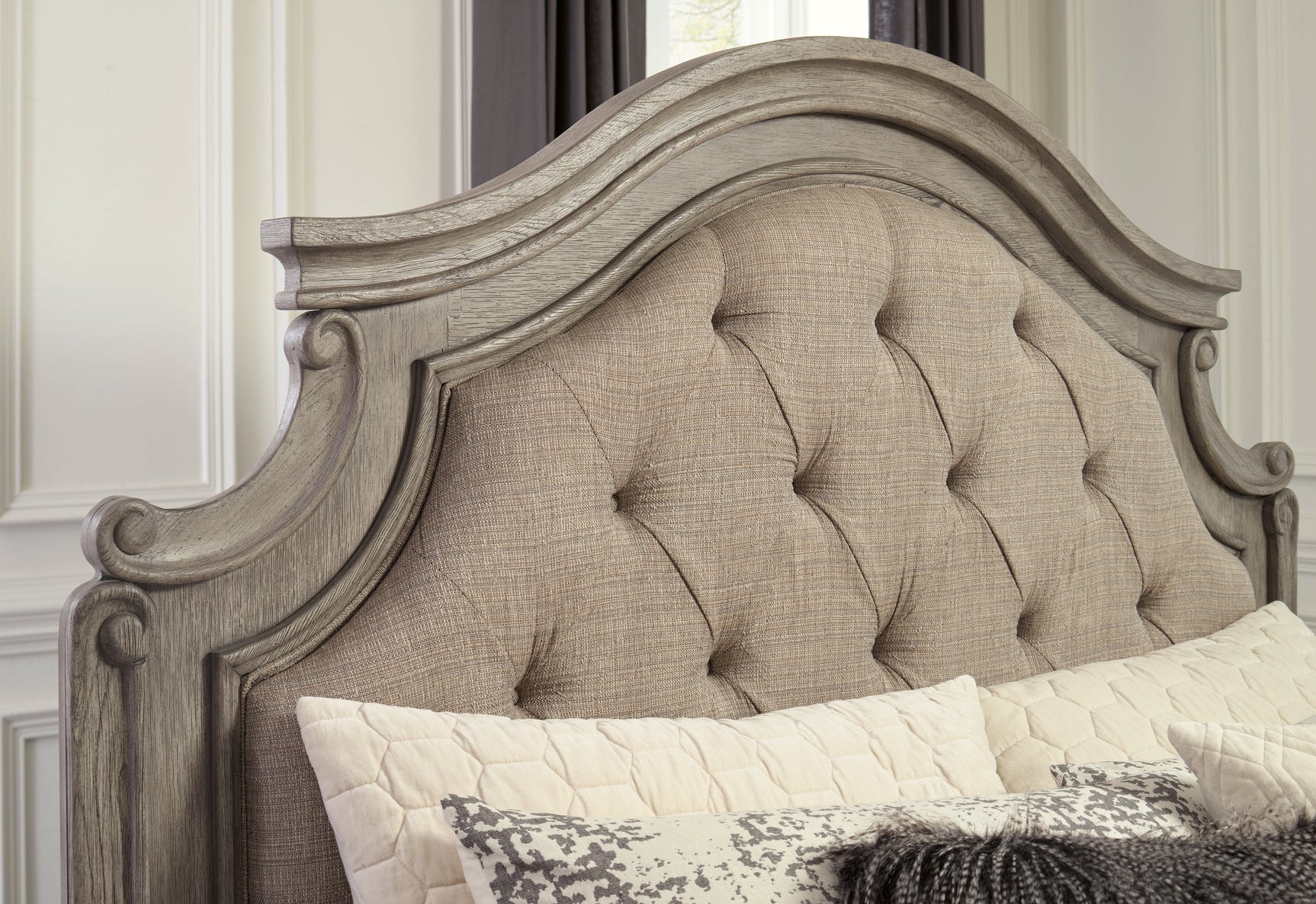 Lodenbay Antique Gray California King Panel Bed (Online Special Price) - Ornate Home