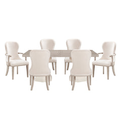 Lofton Beige 7pc Dining Set