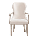 Lofton Beige 7pc Dining Set - Ornate Home