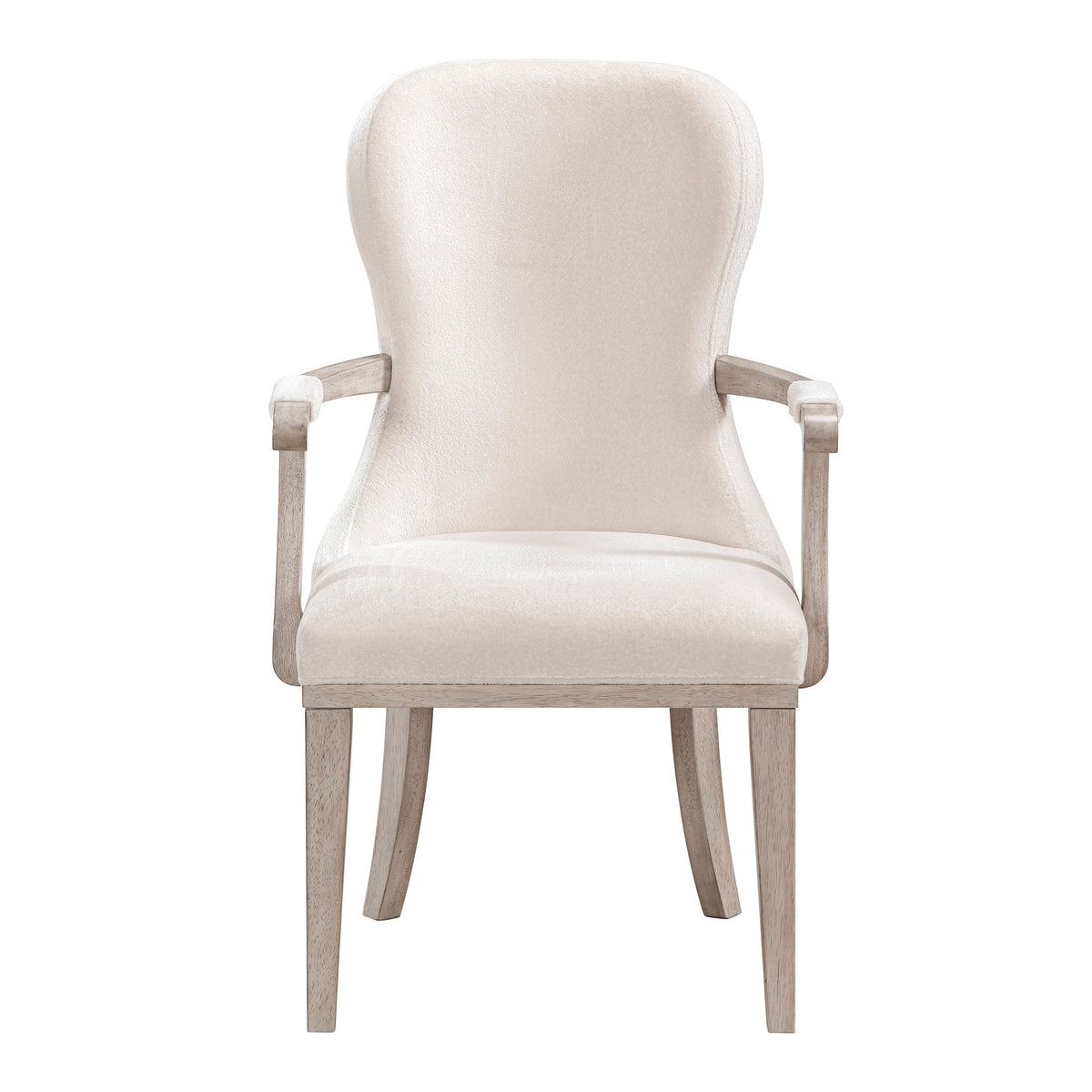 Lofton Beige 7pc Dining Set - Ornate Home