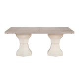 Lofton Beige 9pc Dining Set - Ornate Home