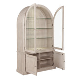 Lofton Light Gray Curio - Ornate Home