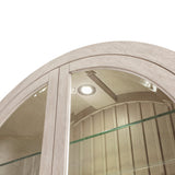 Lofton Light Gray Curio - Ornate Home