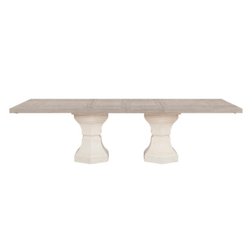 Lofton Light Gray / White Dining Table - Ornate Home