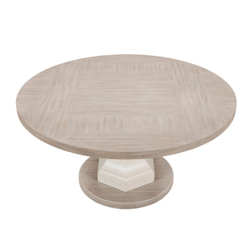 Lofton Light Gray / White Dining Table - Ornate Home