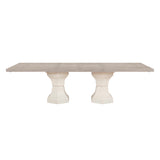 Lofton Light Gray/White/Ivory 5-Piece Dining Table Set - Ornate Home