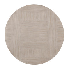 Lofton Light Gray/White/Ivory 5-Piece Round Dining Table Set - Ornate Home